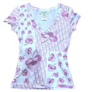 Christian Dior SakuraT-Shirt Size 4